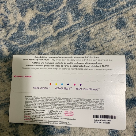 Colorstreet Cotton Candy Swirl Retired Set - Picture 3 of 3